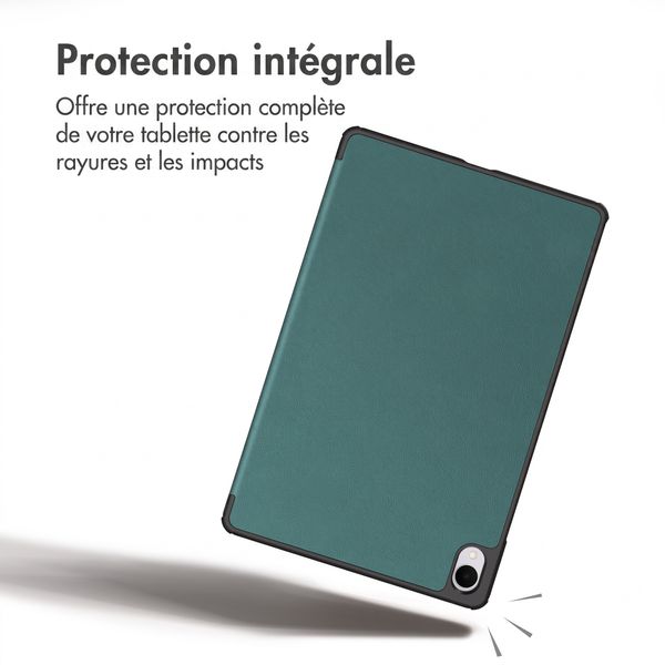 imoshion Coque tablette Trifold Samsung Galaxy Tab S11 - Vert foncé
