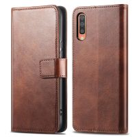 imoshion Étui de télephone portefeuille de luxe Samsung Galaxy A50 / A30s - Marron foncé