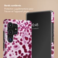 Selencia Coque arrière Vivid avec MagSafe Samsung Galaxy S25 Ultra - Cosmic Orchid