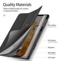 Dux Ducis Coque tablette Domo Samsung Galaxy Tab S8 Plus / S7 Plus / S7 FE 5G - Noir