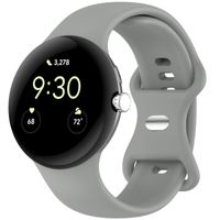 imoshion Bracelet en silicone⁺ Google Pixel Watch / Watch 2 / Watch 3 / Watch 4 (41 mm) - Taille S - Gris