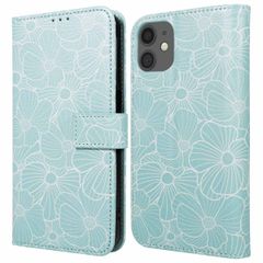 imoshion Étui de télephone portefeuille Design Apple iPhone 12 (Pro) - Botanica