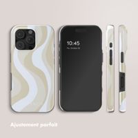 Selencia Coque arrière Vivid avec MagSafe Apple iPhone 16 Pro Max - Desert Waves Beige