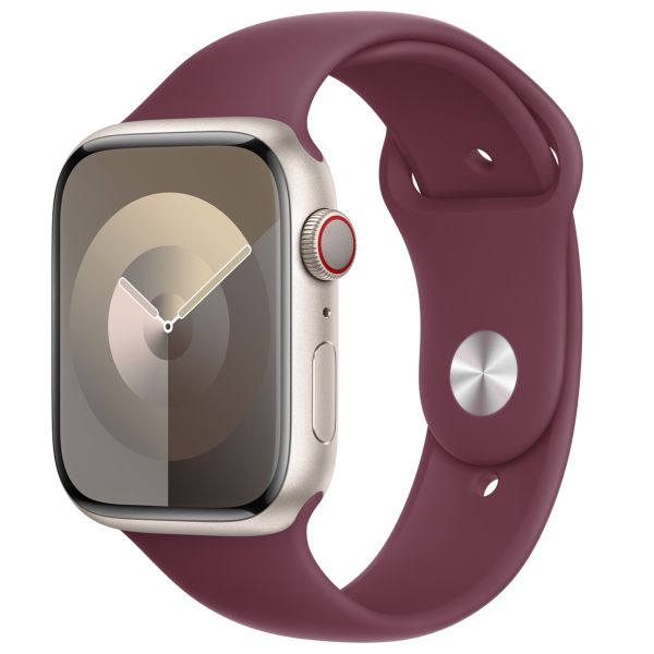Apple 3 Pack Bracelet Sport pour Apple Watch | 38/40/41 mm - Taille M/L - Winter Blue / (Product)RED / Plum