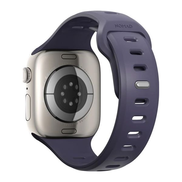 Nomad Bracelet Tempo en silicone Apple Watch | 44/45/46/49 mm - Purple