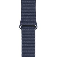 Apple Bracelet Leather Loop Apple Watch | 44/45/46/49 mm - Taille L - Diver Blue