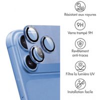 imoshion Protection Caméra en verre trempé 2 Pack pour l'Apple iPhone 18 Pro - Light Blue