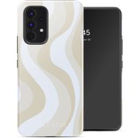 Selencia Coque arrière Vivid Samsung Galaxy A53 - Desert Waves Beige