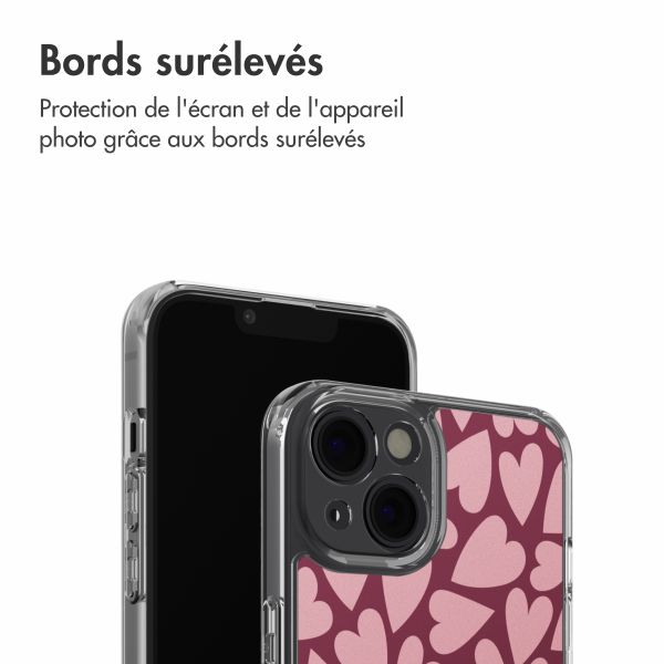 imoshion Coque Design Apple iPhone 14 - Hearty Blush