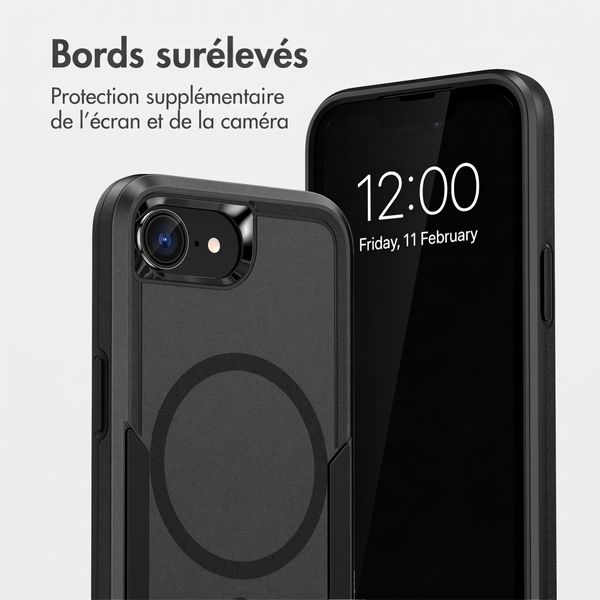 imoshion Coque arrière avec MagSafe Apple iPhone 17e / 16e - Noir