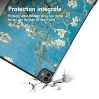 imoshion Coque tablette Design Trifold Apple iPad Pro 13 (2025) M5 / (2024) M4 - Green Plant