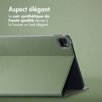 Accezz Coque tablette Classic Apple iPad Pro 12.9 (2020/2021/2022) - Vert