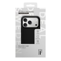 iDeal of Sweden Coque en silicone avec MagSafe Apple iPhone 18 Pro / 17 Pro - Iconic Black