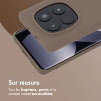imoshion Coque Couleur Xiaomi Redmi Note 15 (4G) - Marron