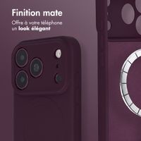 imoshion Coque Couleur avec MagSafe Apple iPhone 18 Pro / 17 Pro - Bordeaux