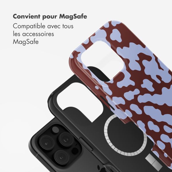 Selencia Coque arrière Vivid avec MagSafe Apple iPhone 16 Pro Max - Moo'd Lavender Glow