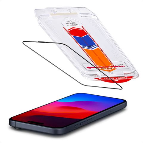 Accezz Protecteur d'écran en verre trempé + Applicateur Apple iPhone 17 Pro