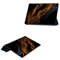 imoshion Coque tablette Trifold Galaxy Tab S8 Ultra - Bleu foncé
