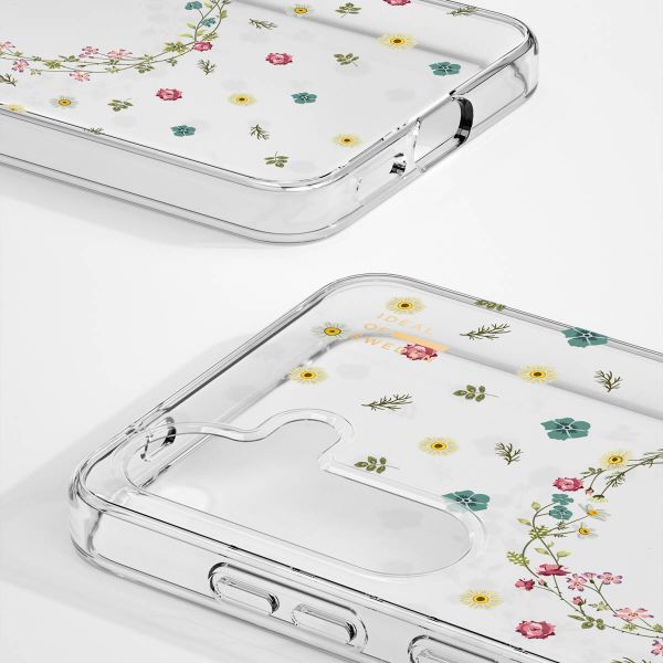 iDeal of Sweden Coque Clear Samsung Galaxy S25 - Petite Floral