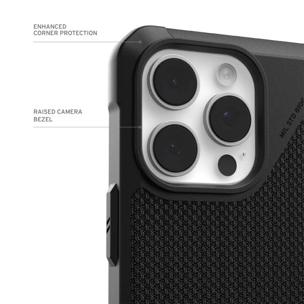 UAG Coque Metropolis LT MagSafe Apple iPhone 16 Pro Max - Kevlar Black