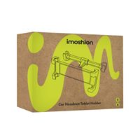 imoshion Support pour tablette à fixer sur l'appuie-tête de voiture - Noir