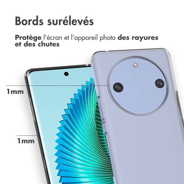 Accezz Coque Clear Honor Magic 6 Lite - Transparent