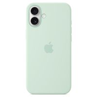 Apple Coque en silicone MagSafe Apple iPhone 16 Plus - Aquamarine