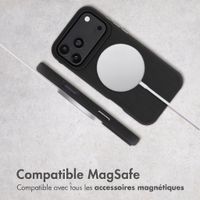 Accezz Coque Tough avec MagSafe Apple iPhone 18 Pro / 17 Pro - Noir
