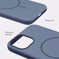 imoshion Coque arrière Color avec Thin MagSafe Ring Apple iPhone 14 / 13 - Bleu foncé