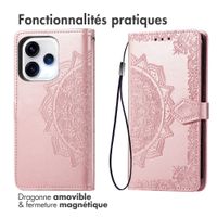 imoshion Etui de télephone Mandala Oppo Reno15 (5G) - Rose Gold