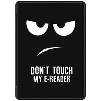 imoshion Etui de télephone portefeuille Design Kobo Aura Edition 2 - Don't touch