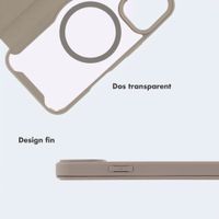 imoshion Bookcase transparente avec MagSafe Apple iPhone 14 / 13 - Beige