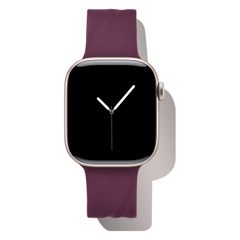 iDeal of Sweden Watch Band Soft Swirl Apple Watch | 38/40/41/42 mm - Taille S/M - Velvet Plum