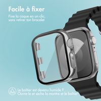 imoshion Coque rigide brillante à couverture complète Apple Watch 1 / 2 / 3 - 42 mm - Argent