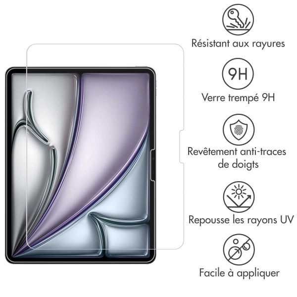 imoshion Protection d'écran en verre trempé Apple iPad Pro 13 (2025) M5 / (2024) M4 / Air 13 pouces (2026) M4 / (2025) M3 / (2024) M2