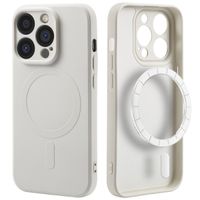 imoshion Coque Couleur avec MagSafe Apple iPhone 14 Pro - Beige