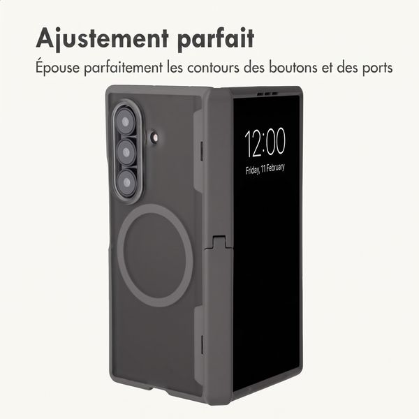 imoshion Color Guard avec MagSafe et support Samsung Galaxy Z Fold 8 Ultra - Gris