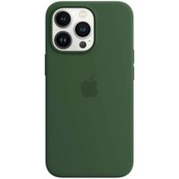 Apple Coque en silicone MagSafe Apple iPhone 13 Pro - Clover