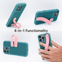 Callbuddy Coque avec strap Apple iPhone 16 Pro Max - Miami Vice