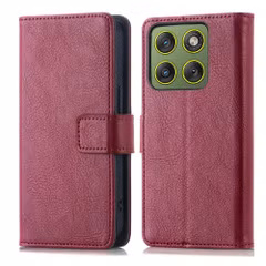 imoshion Étui de télephone portefeuille de luxe Motorola Edge 70 - Bordeaux