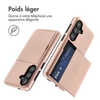 imoshion Coque arrière avec porte-cartes Samsung Galaxy S26 - Rose Gold
