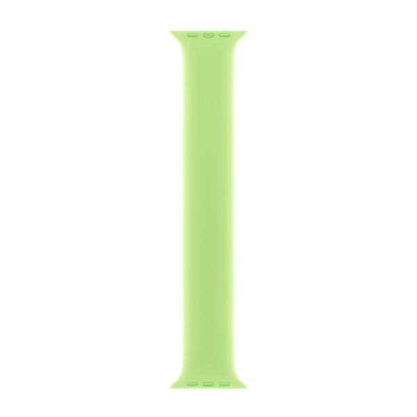 Apple Bracelet Boucle unique en Silicone Apple Watch | 38/40/41/42 mm - Taille 4 - Sprout Green
