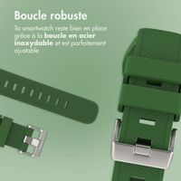 imoshion Bracelet en silicone flexible  - Connexion universelle 22 mm - Vert foncé