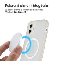 imoshion Coque Color Guard avec MagSafe Apple iPhone 12 (Pro) - Blanc
