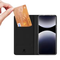 Dux Ducis Étui de téléphone Slim Xiaomi Redmi Note 14 Pro (4G) - Noir