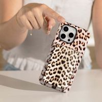 Selencia Powerbank Vivid 5 000 mAh - MagSafe et Qi - Noir / Leopard