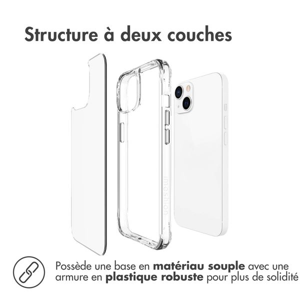 imoshion Coque Rugged Air Apple iPhone 13 - Transparent