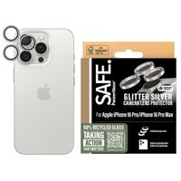 SAFE by PanzerGlass Protection d'objectif de caméra Apple iPhone 16 Pro / 16 Pro Max - Glitter Silver