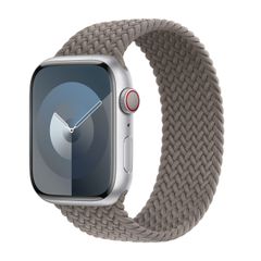 Apple Bracelet Solo tressé Apple Watch | 38/40/41/42 mm - Taille 8 - Clay