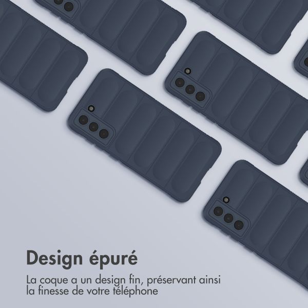 imoshion EasyGrip Backcover Samsung Galaxy S21 FE - Bleu foncé